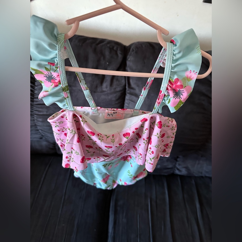 Floral Kids Swimwear